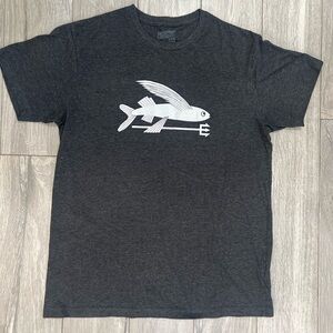 Men’s Large Slim Fit Gray Patagonia T-Shirt